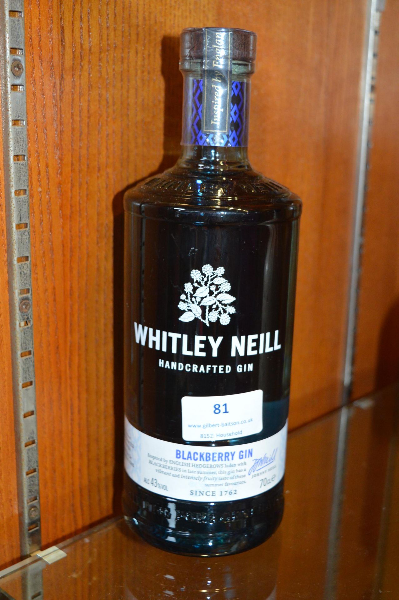 Whitley Neill Blackberry Gin 70cl