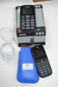 Dever Senior Mobile Phone and a Doro Mobile Phone