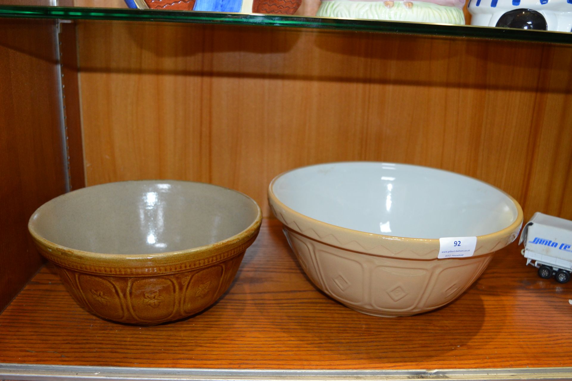 Pair of Vintage Mixing Bowls