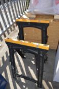 Pair of Folding Trestles