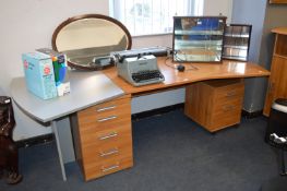 Large Extended Office Desk