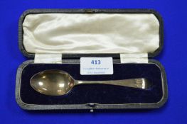 Boxed Silver Spoon