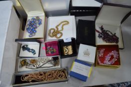 Boxed Costume Jewellery by Varones and Pompoos, et