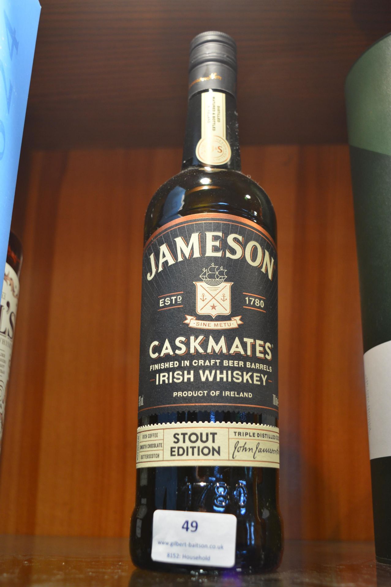 Jameson Caskmates Stout Edition Irish Whiskey 70cl