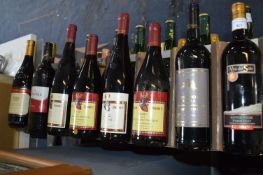 Eight Bottles of Assorted Red Wines