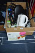 Household Goods Including New Items, Radios, Airer