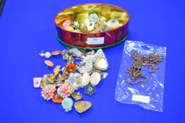 Costume Jewellery plus Rolled Gold and Sterling Si