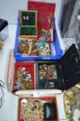 Costume Jewellery and Jewellery Boxes