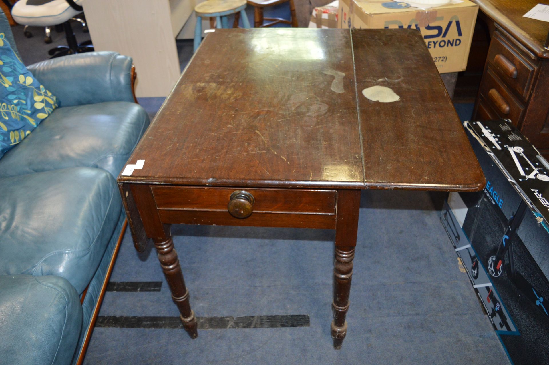 Mahogany Drop Leaf Table (AF)