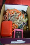 Box of Ladies Costume Jewellery, Necklaces, etc.