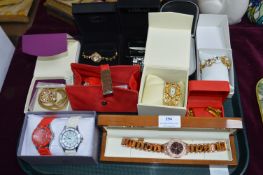 Boxed Ladies Dress Watches by Elle, Strada, etc.