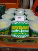 24 Tins of Polyguard Glass Fibre Compound Kit No.