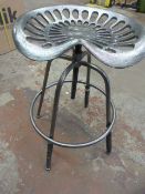 *Adjustable Tractor Seat Stool