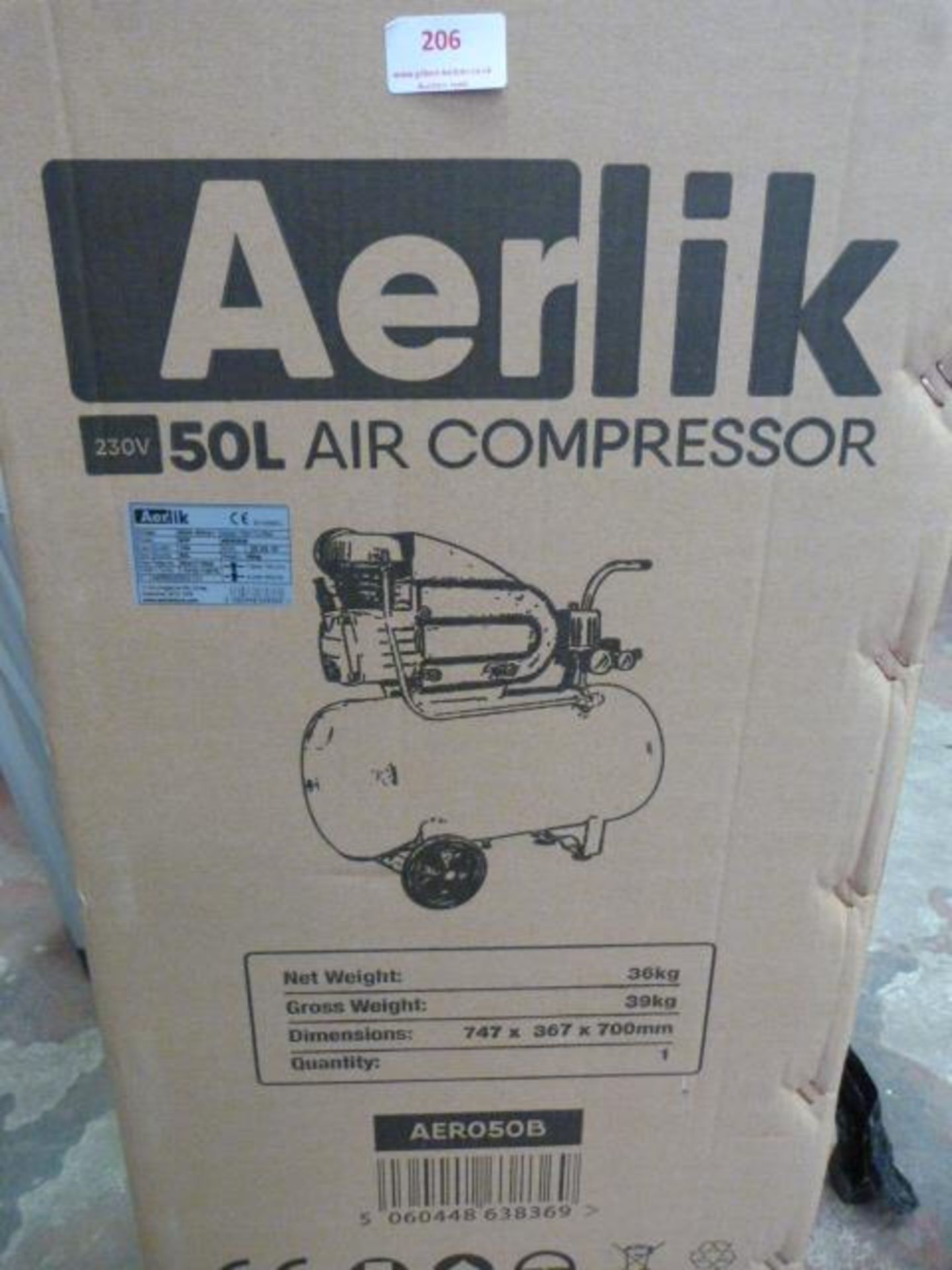 *Airelik 50L Air Compressor