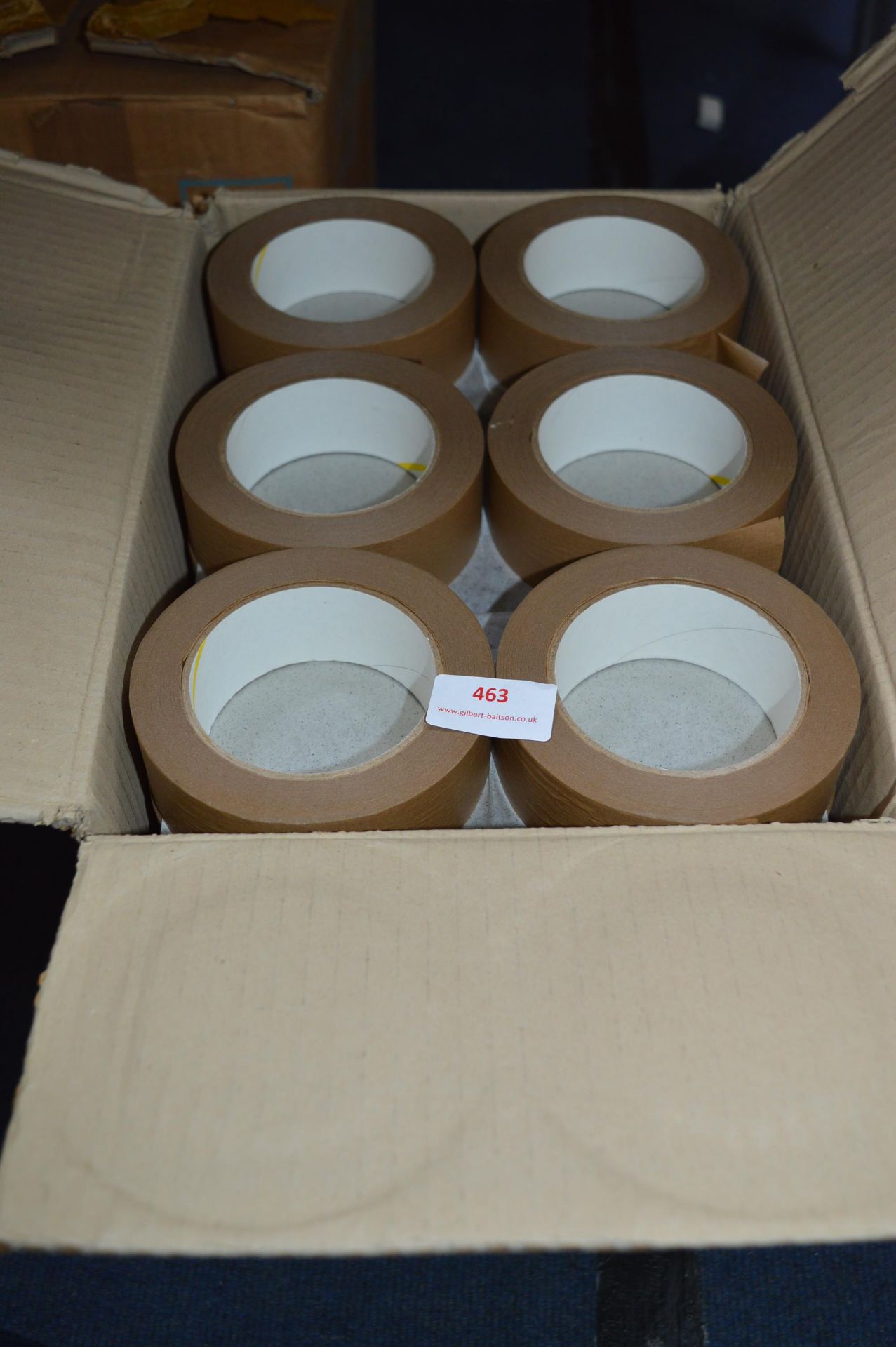 48 Rolls of 38mm Brown Cobra Self Adhesive Framer's Tape