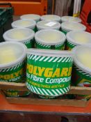 24 Tins of Polyguard Glass Fibre Compound Kit No.