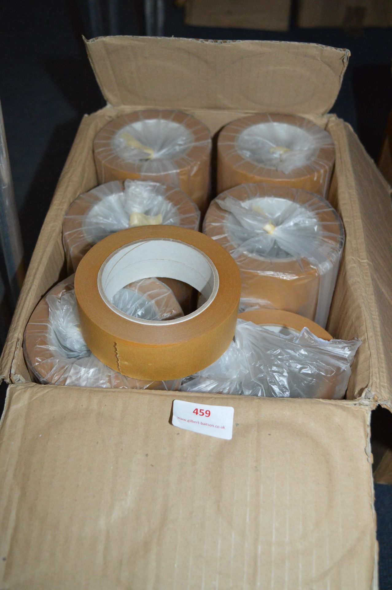 48 Rolls of 38mm Brown Cobra Self Adhesive Framer's Tape