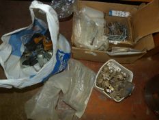 Box of Assorted Screws and Fittings