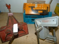 Black & Decker Drill Stand and Two Bench Vice