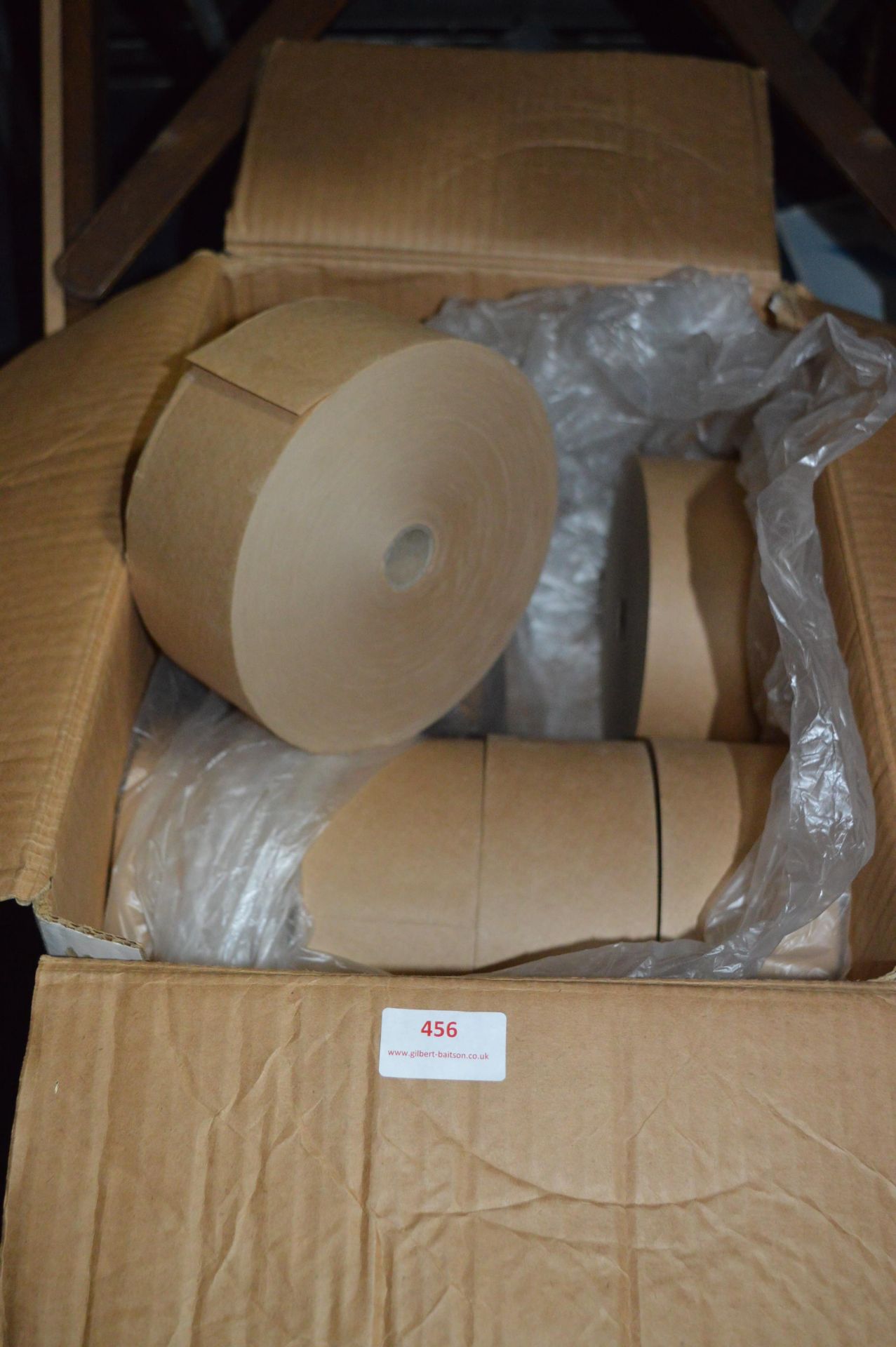 8 Rolls of 70mm Brown Gummed Framer's Tape