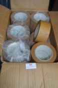 36 Rolls of 50mm Brown Self Adhesive Framer's Tape