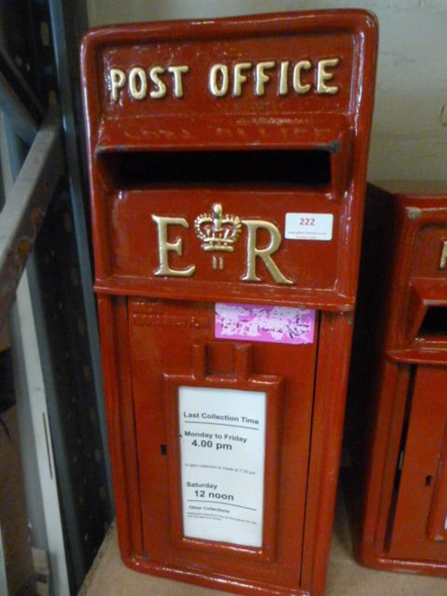 *Reproduction Metal Post Box