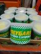 24 Tins of Polyguard Glass Fibre Compound Kit No.