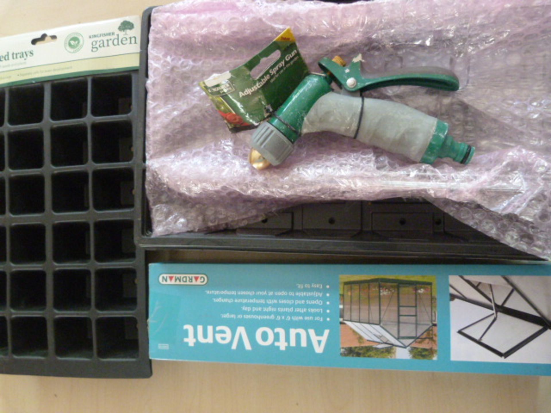 *Seed Trays, Greenhouse Auto Vent and a Adjustable