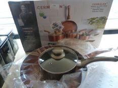 *Cermalon 5pc Pan Set and Two Others