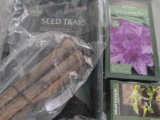 *Soil Testing Kits, Wind Chimes and Seed Trays