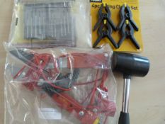 *Screwdriver Set, Mallets, Clamps and Wolftools Sh