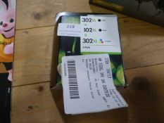 *Hp 302xl Ink Cartridge 3pk