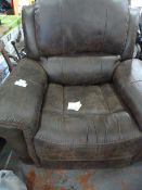 *Power Fabric Recliner