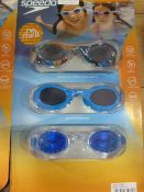 *Speedo Kids Swimming Goggles 3pk