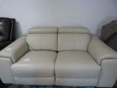 *Leather Power Loveseat