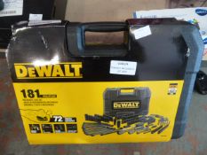 *Dewalt 181pc Mechanics Set