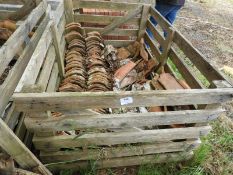 *1 Tonne Potato Crate Containing Reclaimed Pan Tiles