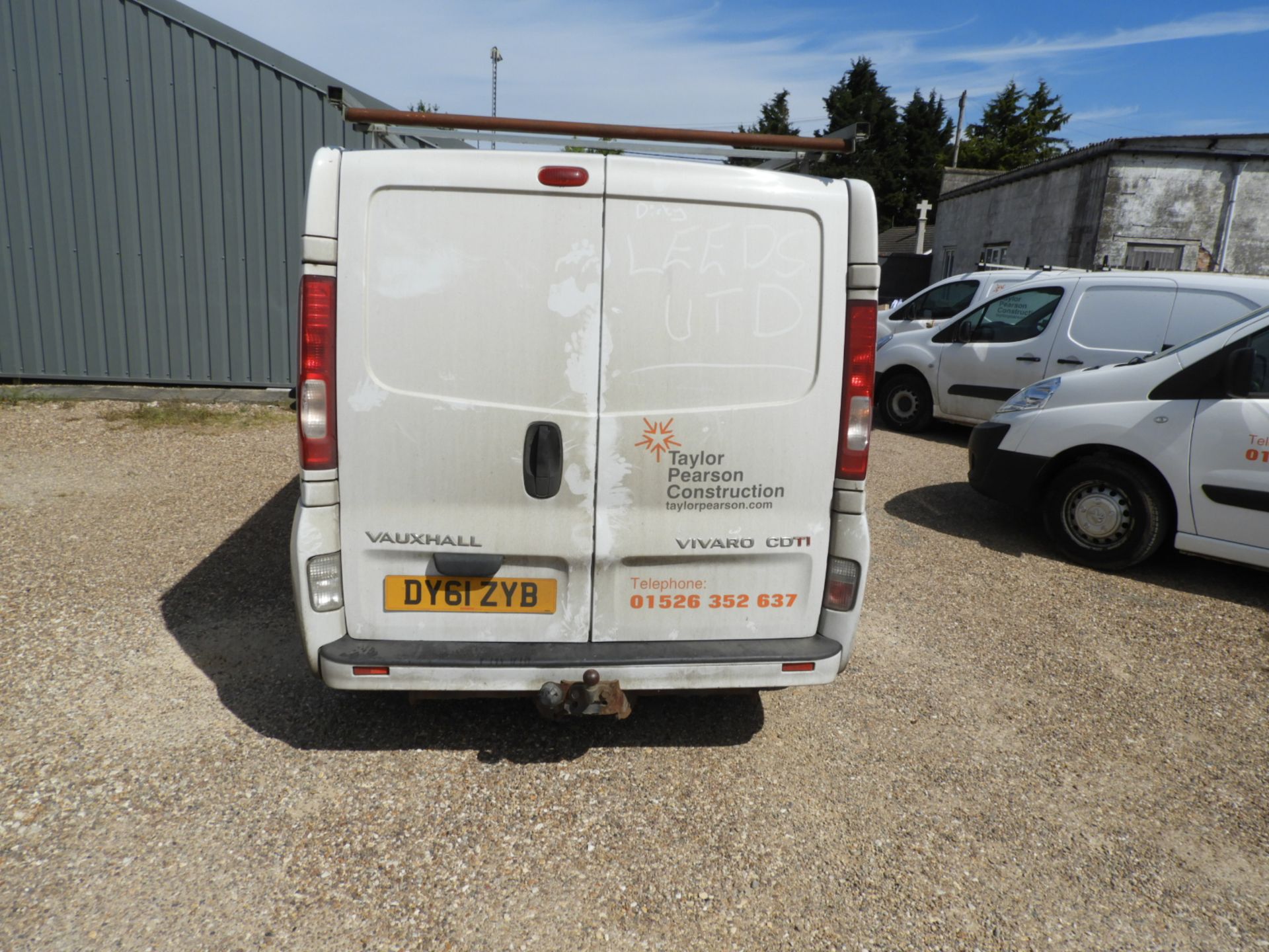 *Vauxhall Vivaro CDTI Van Reg:DY61 ZYB Mileage: 162048 - Image 3 of 7