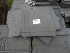 *Pallet Containing Packs of Simulated Slate Roofing Tiles