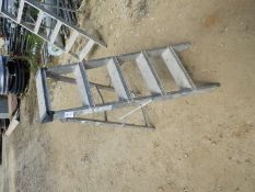 *Four Tread Aluminium Steps