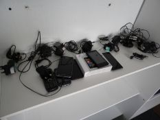 *Five Assorted Mobile Phones with Various Chargers