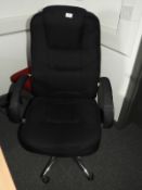 *Executive High-Back Swivel Chair (Charcoal)