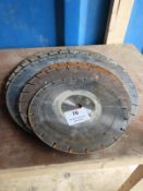 *Six Diamond Stone Cutting Discs (Various Sizes)