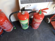 *Two Foam Fire Extinguishers