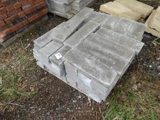 *Pallet of Concrete Blocks