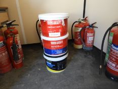 *2x 15kg TUbs of Waterproof Tile Adhesive and a Pa