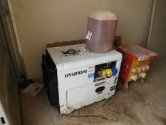 *Hyundai DHY8000Se Silent Diesel Generator