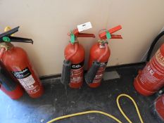 *Two CO2 Fire Extinguishers