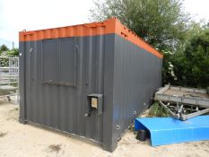 *24x9ft Steel Security Site Office and Canteen Unit