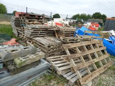 *Large Quantity of Assorted Euro, Standard and other Pallets